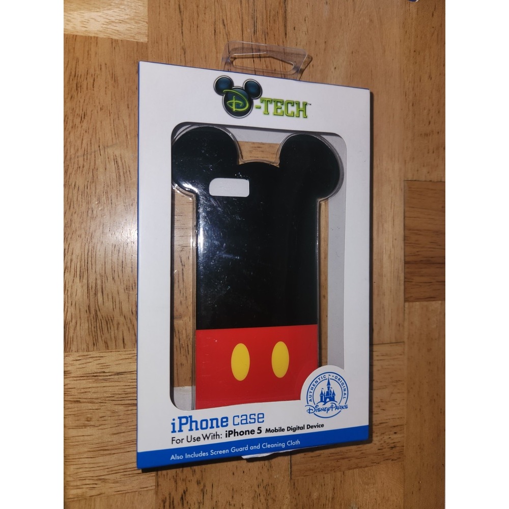 CLASSIC MICKEY MOUSE DISNEY PARKS IPHONE 5 CASE BRAND NEW D‎ TECH~RARE FIND~